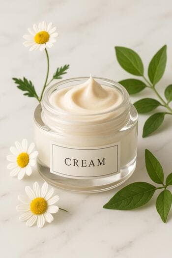 Serenique Beauty nəmləndirici krem bankası və yüngül tekstura