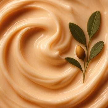 Serenique Beauty kreminin ipək kimi krem teksturası vuruşu