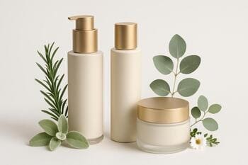 Serenique Beauty botanika yağlı bədən məhsulu şüşəsi