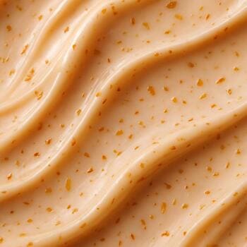 Serenique Beauty serum və krem teksturalarının yaxın plan görüntüsü