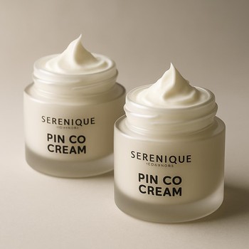 Serenique Beauty pin co nəmləndirici krem kolleksiyası üçün iki bankadan ibarət dəst