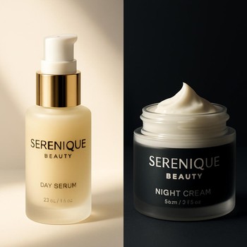 Serenique Beauty gündüz və gecə üçün iki məhsullu duo dəsti