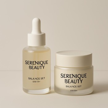 Serenique Beauty balans və sakitləşdirmə hədəfi üçün dəriyə qulluq dəsti