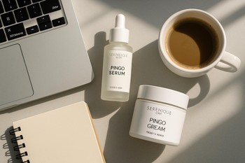 Serenique Beauty səhər ofis ritualı üçün serum və krem dəsti