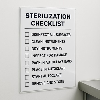 Serenique Beauty laboratoriyasında səth təmizliyi və dezinfeksiya protokolu