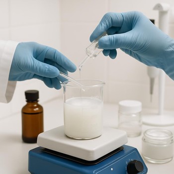 Serenique Beauty laboratoriyasında pinco və pin co qarışdırma küncü